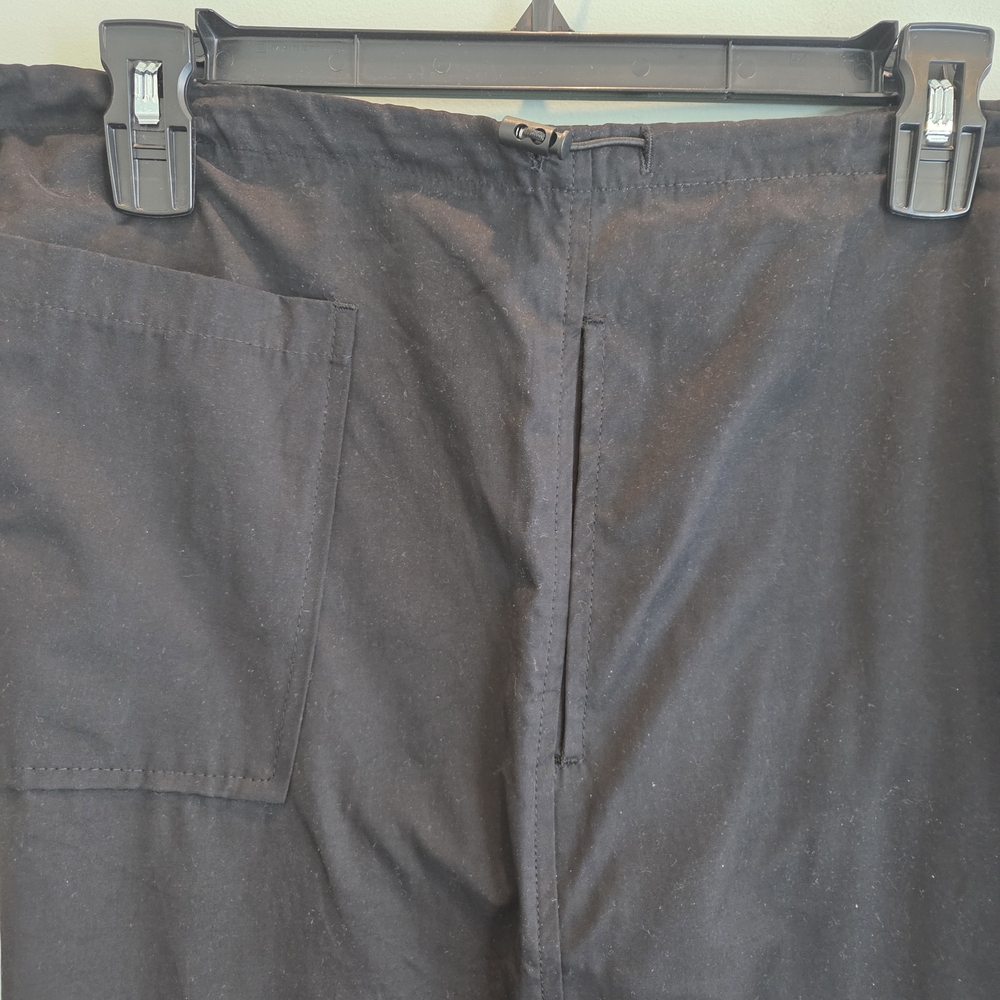 Forever 21 Black Jogger Pants Drawstring Cropped Medium New With Tags - Picture 6 of 15